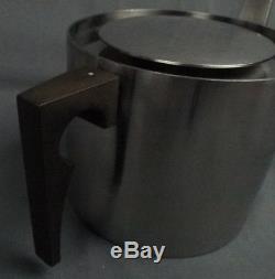 STELTON Stainless Steel CYLINDA-LINE Teapot ARNE JACOBSEN Design Denmark