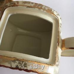 Sadler England Vintage Barrel Tea Pot Milk Jug Sugar Basin Set