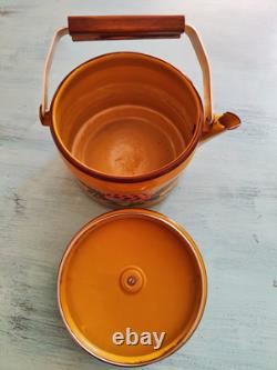 Sears Merry Mushroom Set 10 Pieces Enamelware Coffee Pitcher Tea Kittle Pot Pans