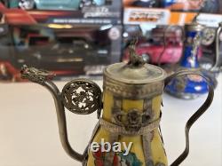 Set Of 3 Antique Tibetan Ceremonial Tea Pots