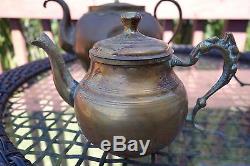 Set of three antique tea pot's for Russian Samovar