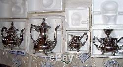 Sheffield Silver Company Silver Plated Tea Set Good Pre-Owned Condition