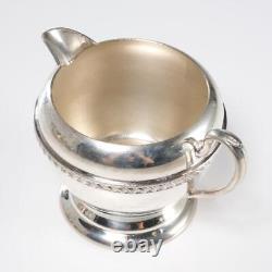 Sheffield Silver Plated 19th Century Tea Pot Creamer Sugar Mixed Lot Set