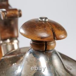 Sheffield Silver Plated 19th Century Tea Pot Creamer Sugar Mixed Lot Set