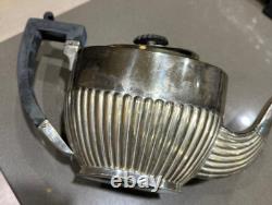Sheffield-style Silver plated Tea Pot from family set 1890-1910