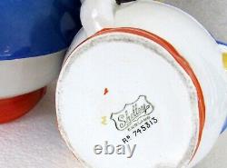 Shelley Mabel Lucie Attwell 3 Piece Duck Animal Nursery Series Tea Set England