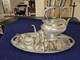 Silver Plated Gorham Newport Tea & Coffee Set 5 Piece With Tray Unknown Year