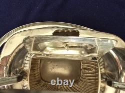 Silver Plated Gorham Newport Tea & Coffee Set 5 Piece With Tray unknown year