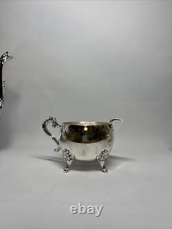 Silver Plated Vintage Teapot Set