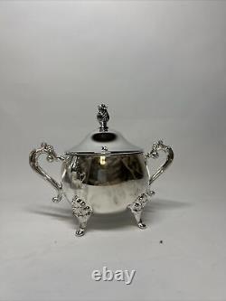 Silver Plated Vintage Teapot Set