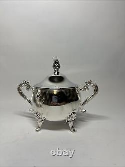 Silver Plated Vintage Teapot Set