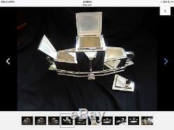 Silver tea set Looks Like A Boat Bought In