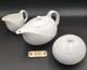 Solar By Wedgwood Shape 225 Tea Set Tea Pot, 4 Sugar Bowl & Lid, 3.5 Creamer