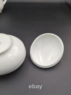 Solar by Wedgwood Shape 225 Tea Set Tea Pot, 4 Sugar Bowl & Lid, 3.5 Creamer