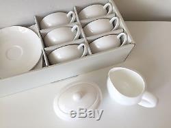 Sori Yanagi 6 Tea Cups Set + Creamer and Sugar Bowl