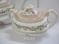 Spode Craigavon 3 Piece Tea Set, Teapot, Creamer, Sugar