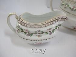 Spode Craigavon 3 Piece Tea Set, Teapot, Creamer, Sugar