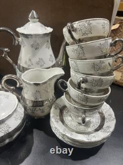 Sterling Tea See Of 15 Pieces