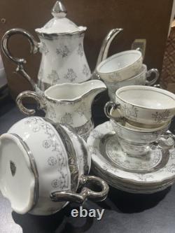 Sterling Tea See Of 15 Pieces
