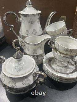 Sterling Tea See Of 15 Pieces