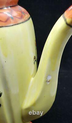 Stunning Tea Pot Set 5 demitasse cups, Covered Sugar Dish, Creamer and Tea Pot