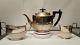 Stunning Victorian Solid Silver 3 Piece Tea Set London Hallmark 1893 906g Pot