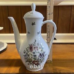 Stunning Winterling Bavaria Germany Floral Tea Pot Set Vintage