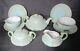 Superior Quality Artist-signed Japanese Moriage Tea Pot & Cup Set, Circa 1890s