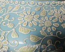 Superior Quality Artist-Signed JAPANESE MORIAGE TEA Pot & Cup Set, circa 1890s