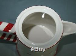 Susan Branch Home For The Holidays Coffee Pot Sugar Bowl Creamer Deck The Halls