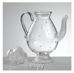 T2 High Tea Set Handmade Teapot Cup Teacup Gabriela Seres Luxury Crystal Glass