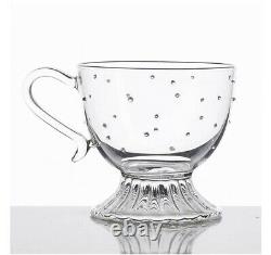 T2 High Tea Set Handmade Teapot Cup Teacup Gabriela Seres Luxury Crystal Glass