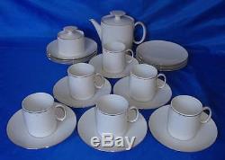 THOMAS Rosenthal MEDALLION Tea Set, Cups Saucers Sugar Bowl, Teapot, Side Plates