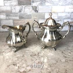 TOWLE Silver Plated Grand Duchess Tea / Coffee Pot set