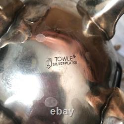 TOWLE Silver Plated Grand Duchess Tea / Coffee Pot set