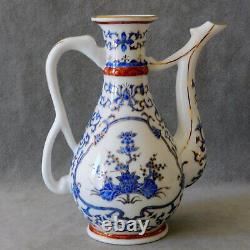 Tableware TEA POT SET Hand Painted China Blue White