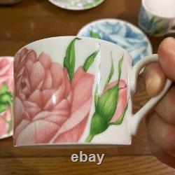 Taitu Rose & Rose Tea Pot Tea Cup Saucer 3 Set EMILIO BERGAMIN