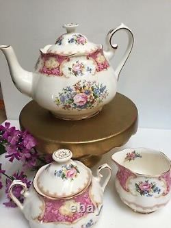 Tea/Coffee Set Teapot Royal Albert Lady Carlyle Excellent