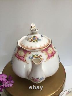 Tea/Coffee Set Teapot Royal Albert Lady Carlyle Excellent