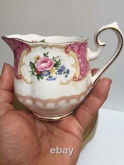 Tea/Coffee Set Teapot Royal Albert Lady Carlyle Excellent