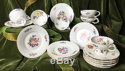 Tea Party Set for Six Fraureuth Tea Coffee Set in a Floral Extravaganza