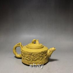 Tea Pot 220ml Chinese Yixing Zisha Clay Handmade Exquisite Teapot Landscape Set
