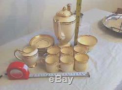 Tea Pot Set Grosvenor Bone China, for Fortuna and Mason