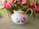 Tea Rose Early 1900s Meissen Pink Rose Tea Pot For One