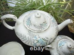 Teapot Cream Sugar Set Paragon England Bone China Finlandia