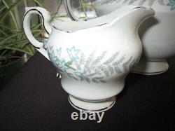 Teapot Cream Sugar Set Paragon England Bone China Finlandia