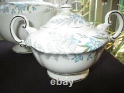 Teapot Cream Sugar Set Paragon England Bone China Finlandia