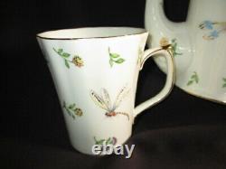 Teapot Mugs & Dessert Cookie Cheese Cracker Tray Garden Whispers Skye Mcghie