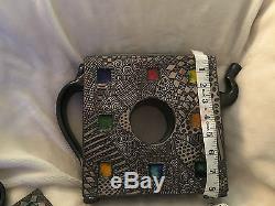 Teapot Set 4 Tea Cups Signed Ben Behunin Modern Teapot Mosaic Stain Glass