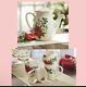 Teapot Set 4 Mugs